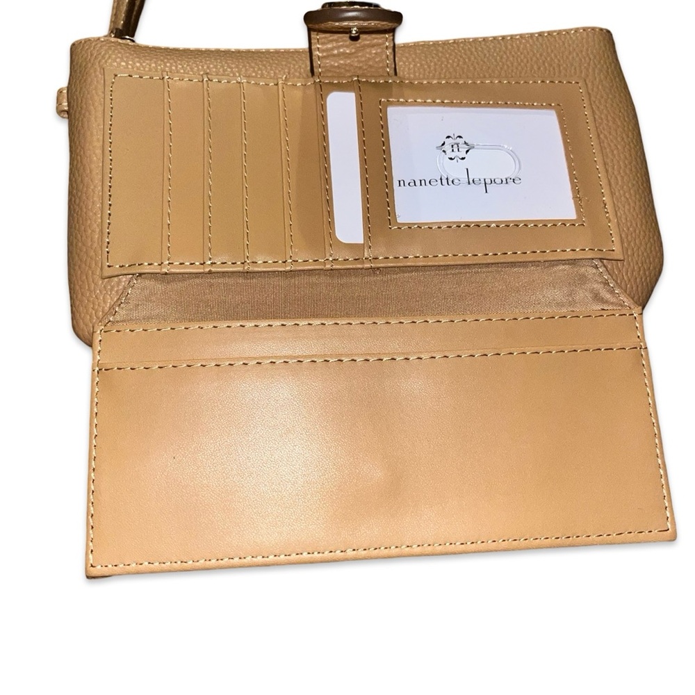 NWT NANETTE LEPORE LEATHER WRISTLET - Picture 11 of 11